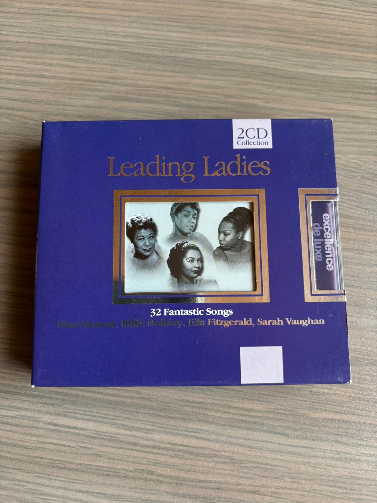 Excellence de luxe dubbel cd Leading Ladies, Cd's en Dvd's, Cd's | Verzamelalbums, Ophalen of Verzenden, Zo goed als nieuw, Jazz en Blues
