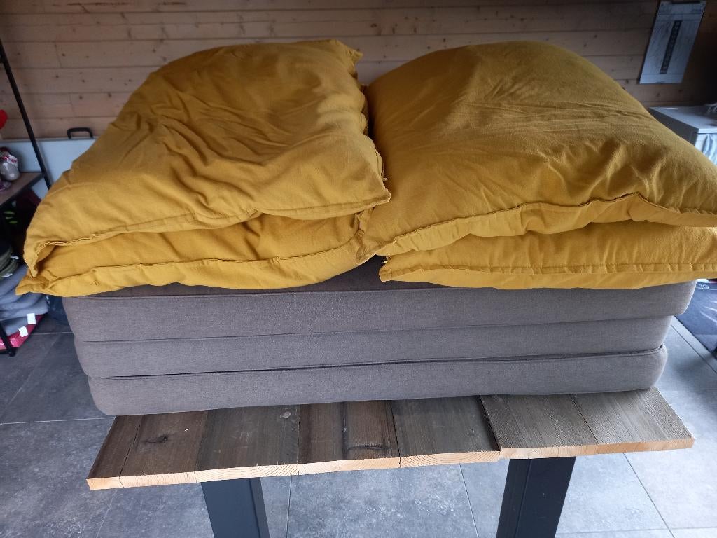 Lounge kussens, Tuin en Terras, Tuinsets en Loungesets, Ophalen, Gebruikt, Textileen, Loungeset