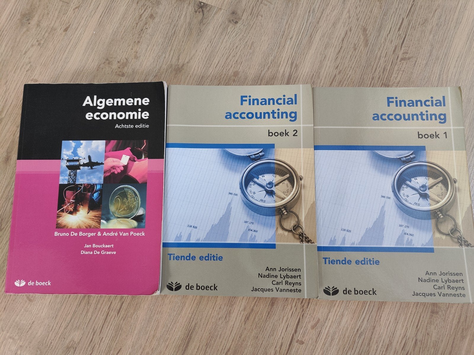 Boeken Algemene Economie + Financial Accounting, Ophalen, Gelezen, Vakgebied of Industrie