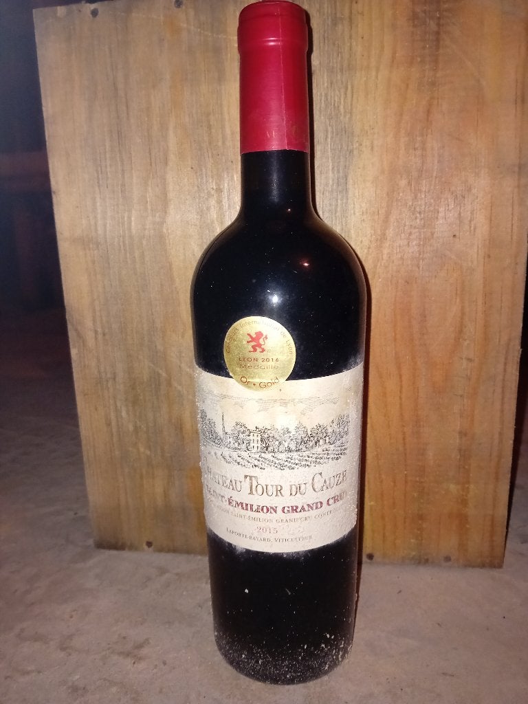 Vin rouge Château Tour du Cauze Saint-Emilion Grand cru 2015, Neuf, Pleine, Enlèvement, Vin rouge