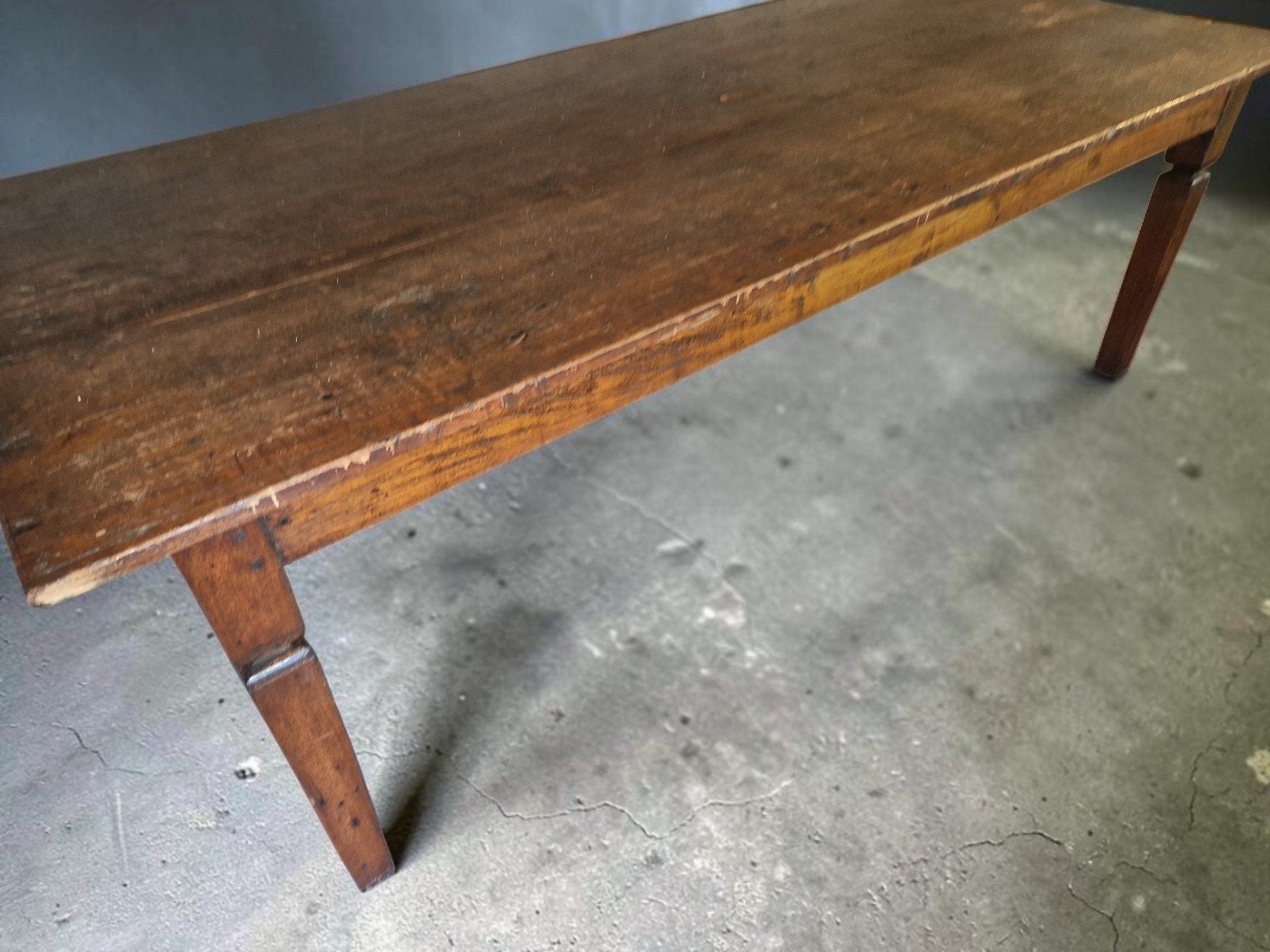Table de ferme française ancienne, Antiquités & Art, Enlèvement