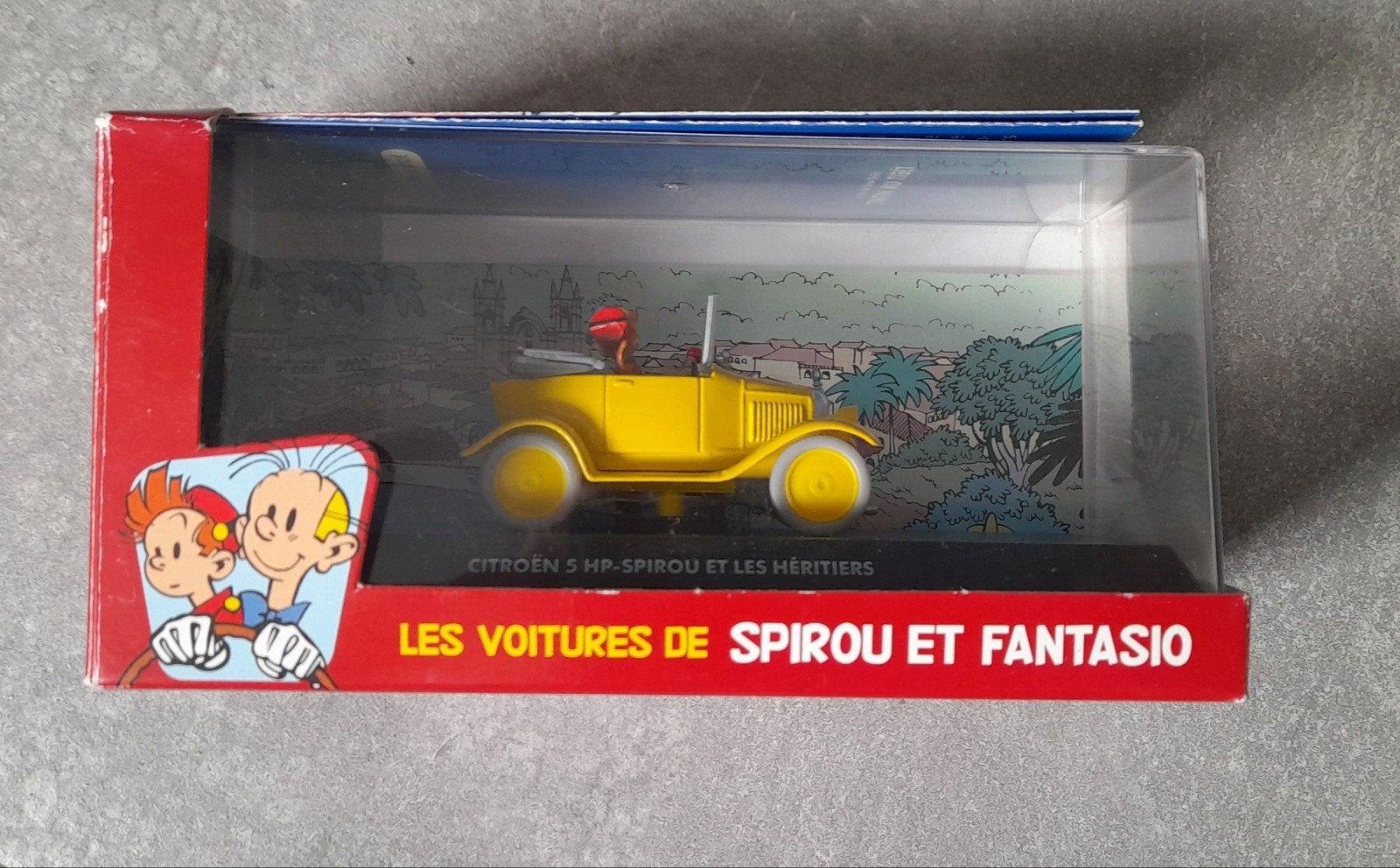 Figurine spirou et fantasio, Enlèvement