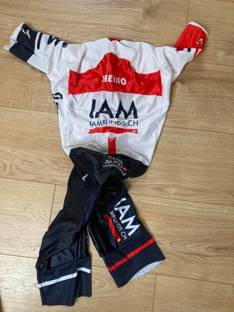 Origineel rijdritpak Heinrich Haussler, Fietsen en Brommers, Ophalen, Zo goed als nieuw, S