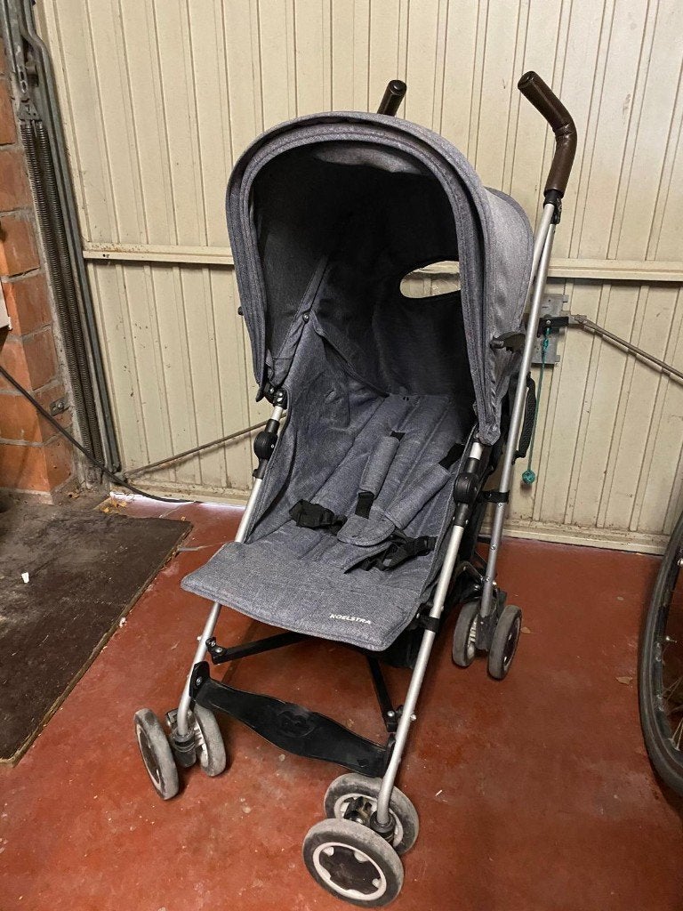 Buggy Koelstra Simba, grijs, Enlèvement, Comme neuf, Koelstra, Protection de pluie