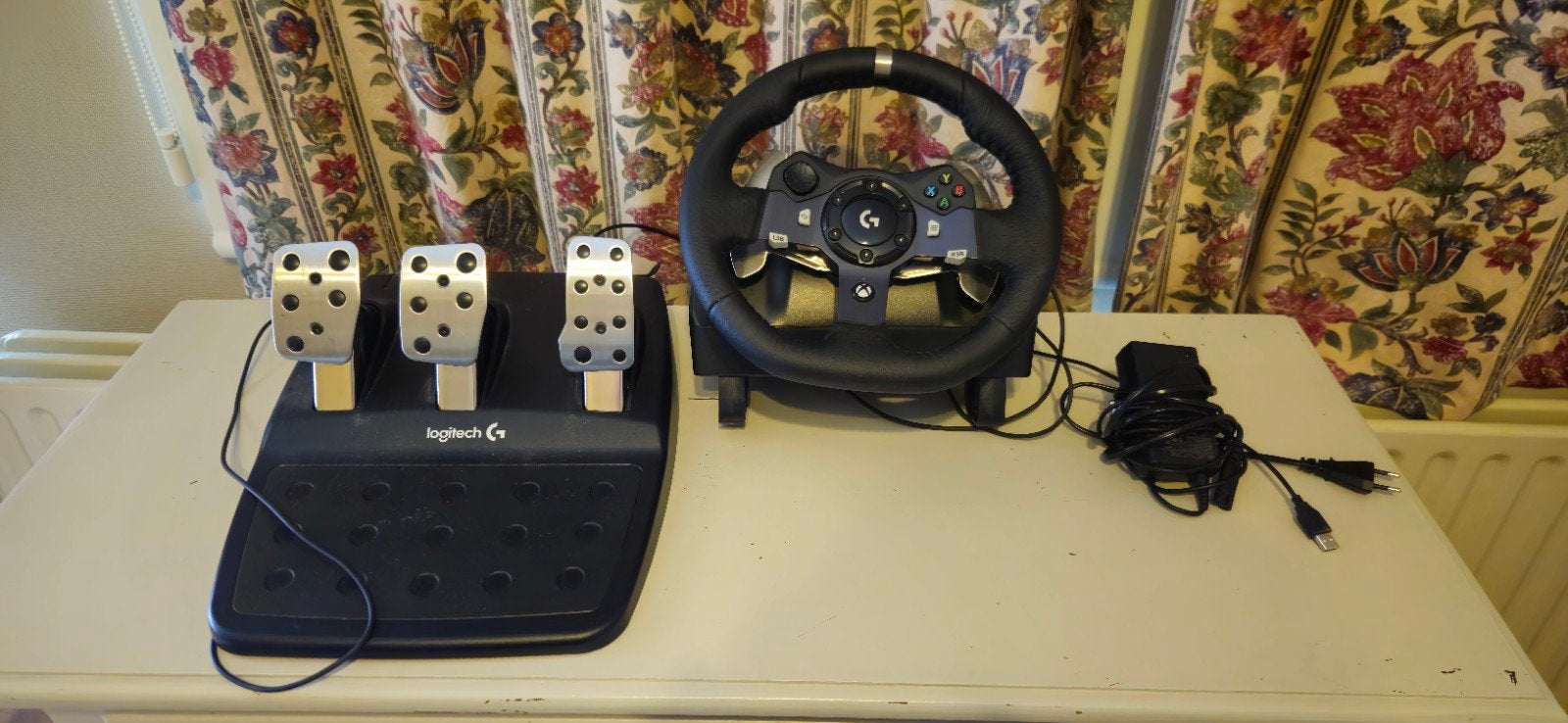 Logitech G920, Logitech, Ophalen, Gebruikt, Racestuur