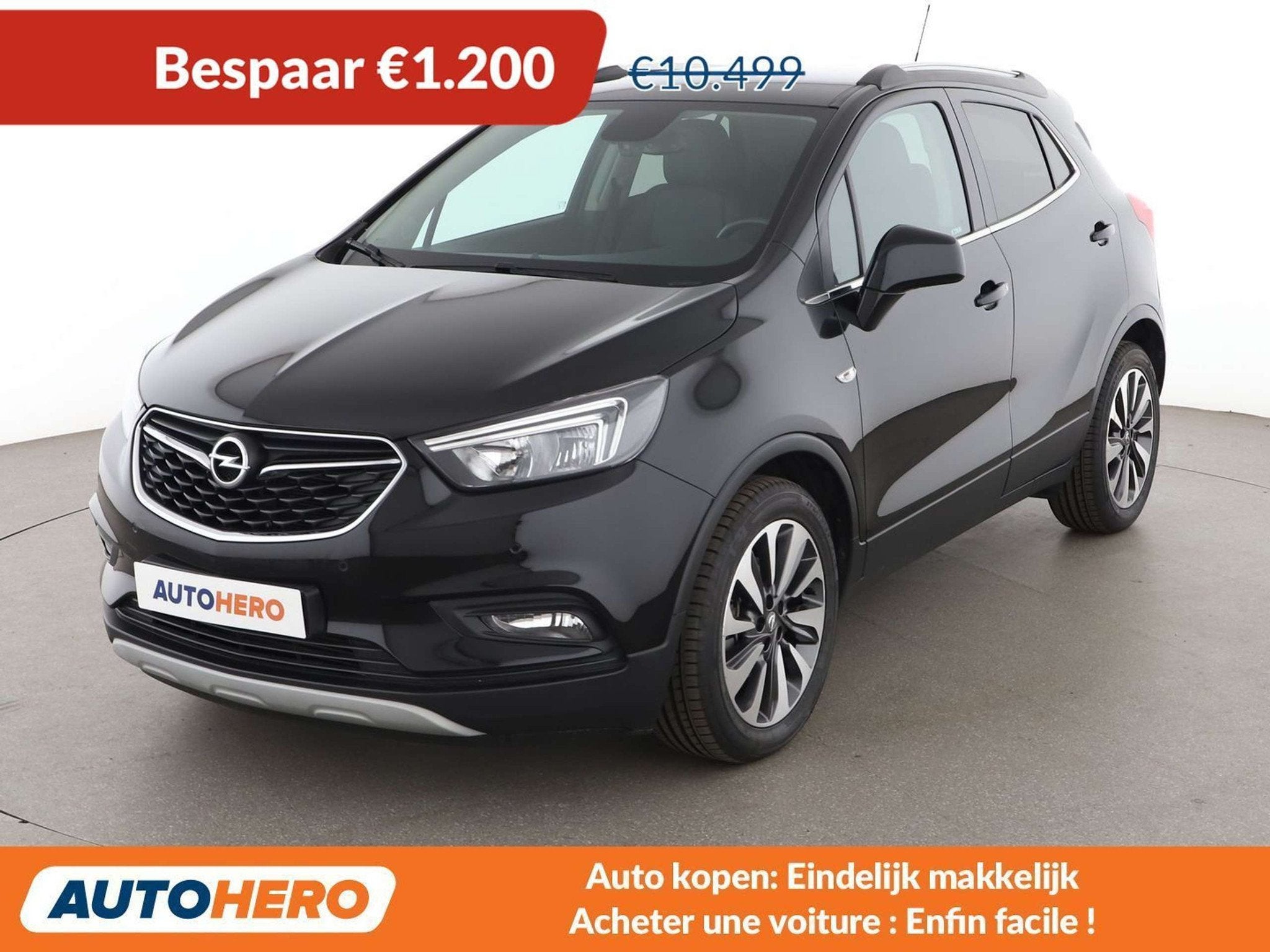 Opel Mokka X 1.4 Turbo Innovation Start/Stop (bj 2017), Auto's, Voorwielaandrijving, MokkaX, Overige brandstoffen, Zwart