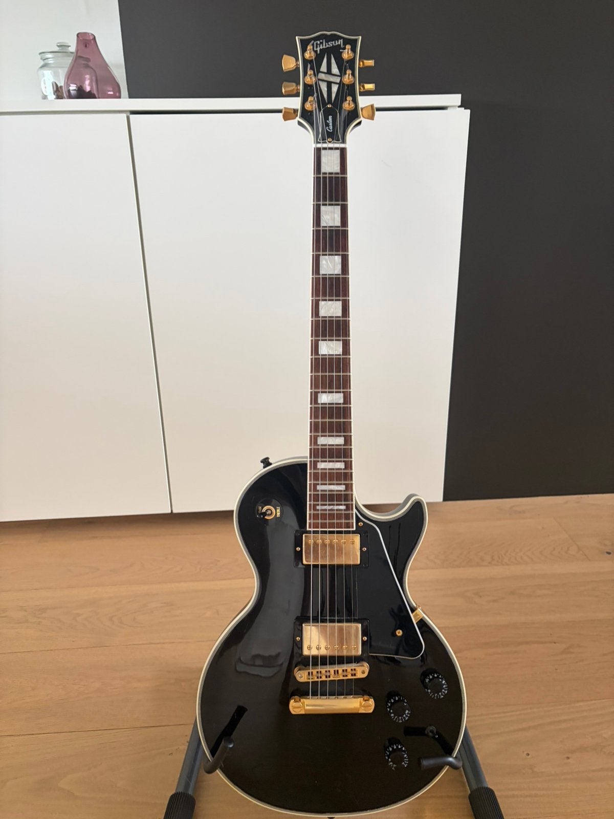 Gibson Les Paul Custom Lite Ebony 2013 – Limited Edition, Muziek en Instrumenten, Ophalen, Zo goed als nieuw, Gibson