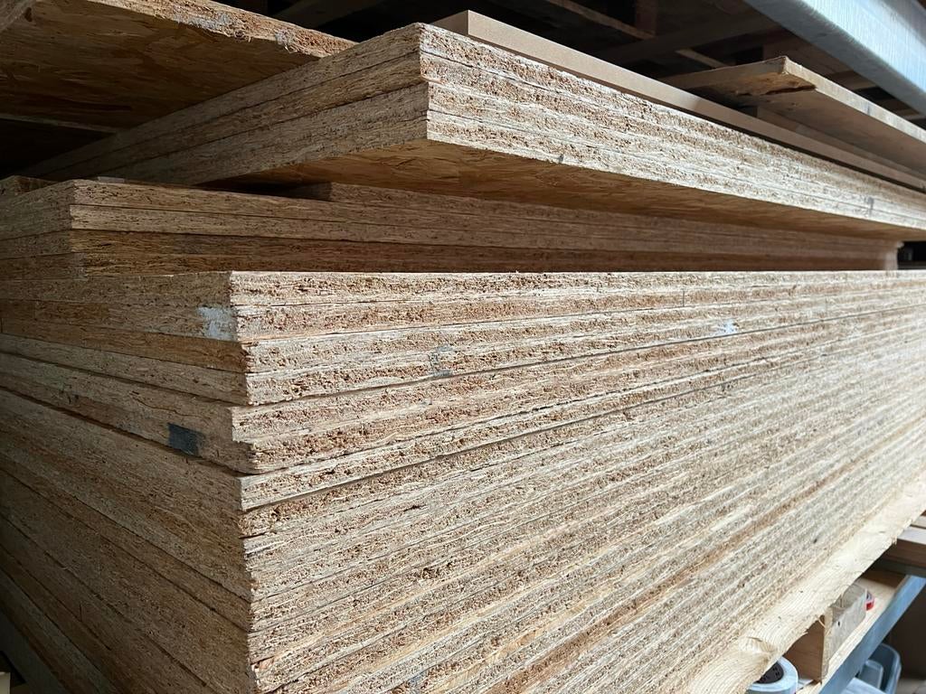 Panneaux OSB 18mm 122x244cm Cat.3, Enlèvement