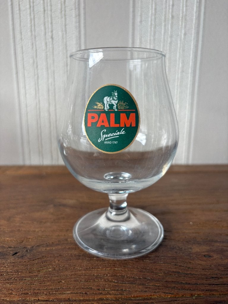 Lot van 5 Palm Belgische Bierglazen (Logomix), Ophalen of Verzenden, Zo goed als nieuw, Glas of Glazen, Palm