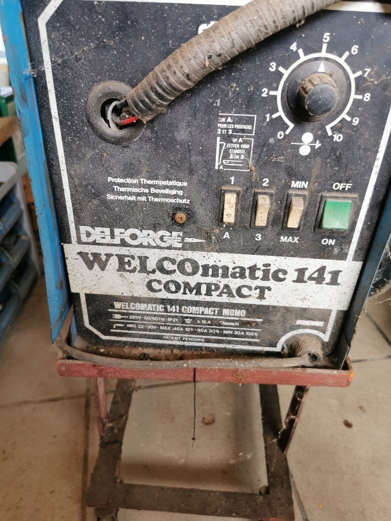WELCO compact 141, half-automaat laspost, Doe-het-zelf en Bouw, Ophalen, Gebruikt