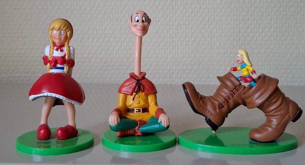 6 figuren EFTELING, Ophalen of Verzenden, Zo goed als nieuw