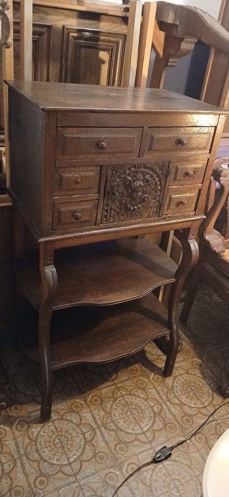 Cabinet sur Piétement — 124 cm, Antiquités & Art, Enlèvement