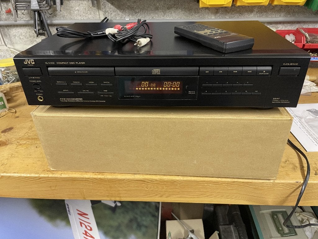 Lecteur CD JVC XL-V252, TV, Hi-fi & Vidéo, Lecteurs CD, Enlèvement ou Envoi, Comme neuf, JVC