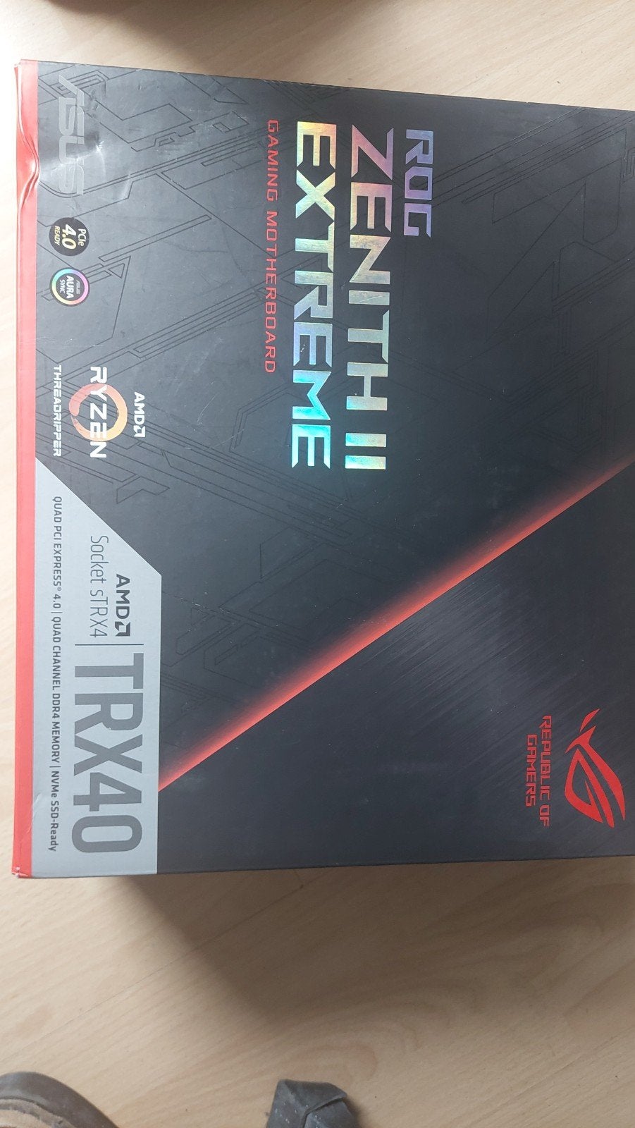 Republiek of games Zenith II extreme, Informatique & Logiciels, Cartes mères, Enlèvement ou Envoi, Neuf, AMD, DDR4