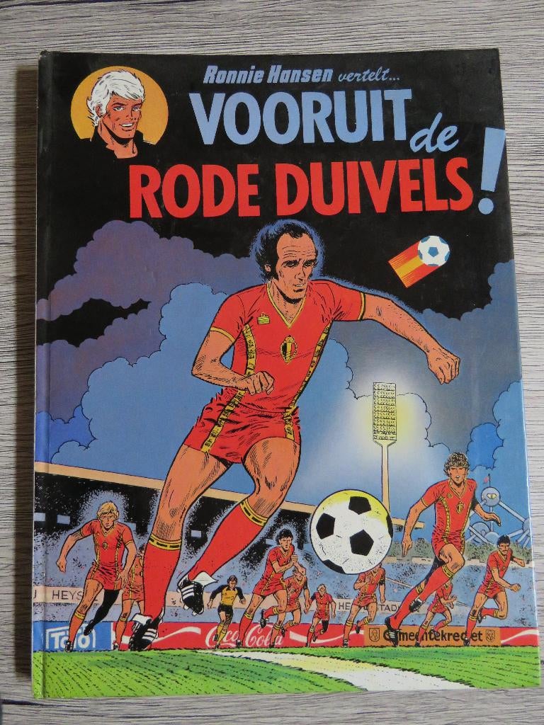 VOORUIT DE RODE DUIVELS - Ronnie Hansen, Enlèvement ou Envoi, Utilisé, Sport de ballon
