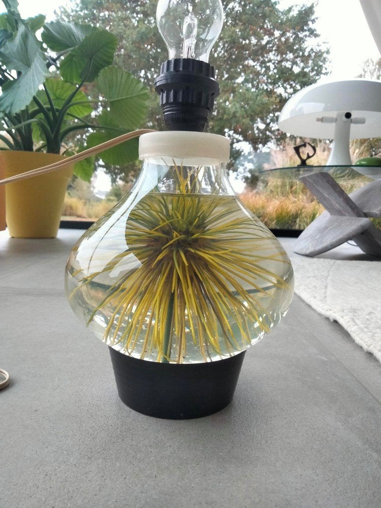 1970s vintage retro design lamp tafelmodel, Ophalen, Gebruikt, Sfeerlamp, Design