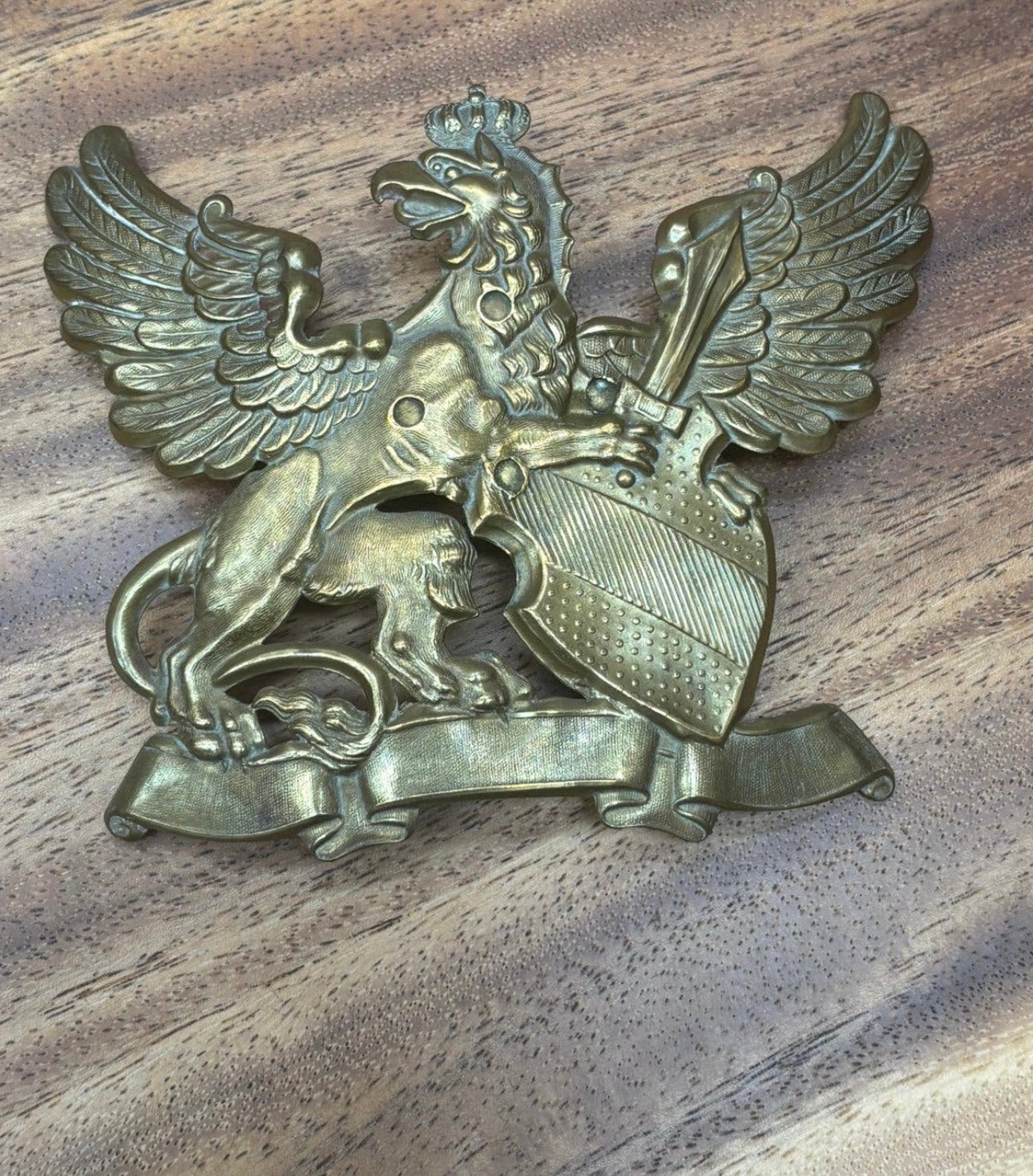 Plaque de Shako Allemand, Collections, Enlèvement ou Envoi