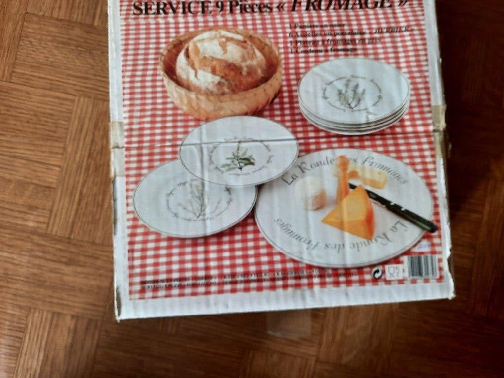 splinternieuw luxe kaas servies, Enlèvement ou Envoi, Neuf