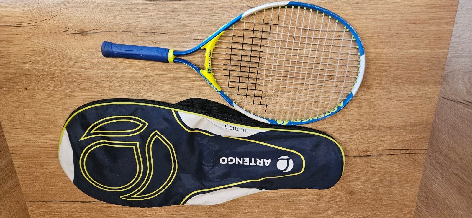 Artengo TR700 tennisracket voor kinderen met tas, Sport en Fitness, Badminton, Ophalen
