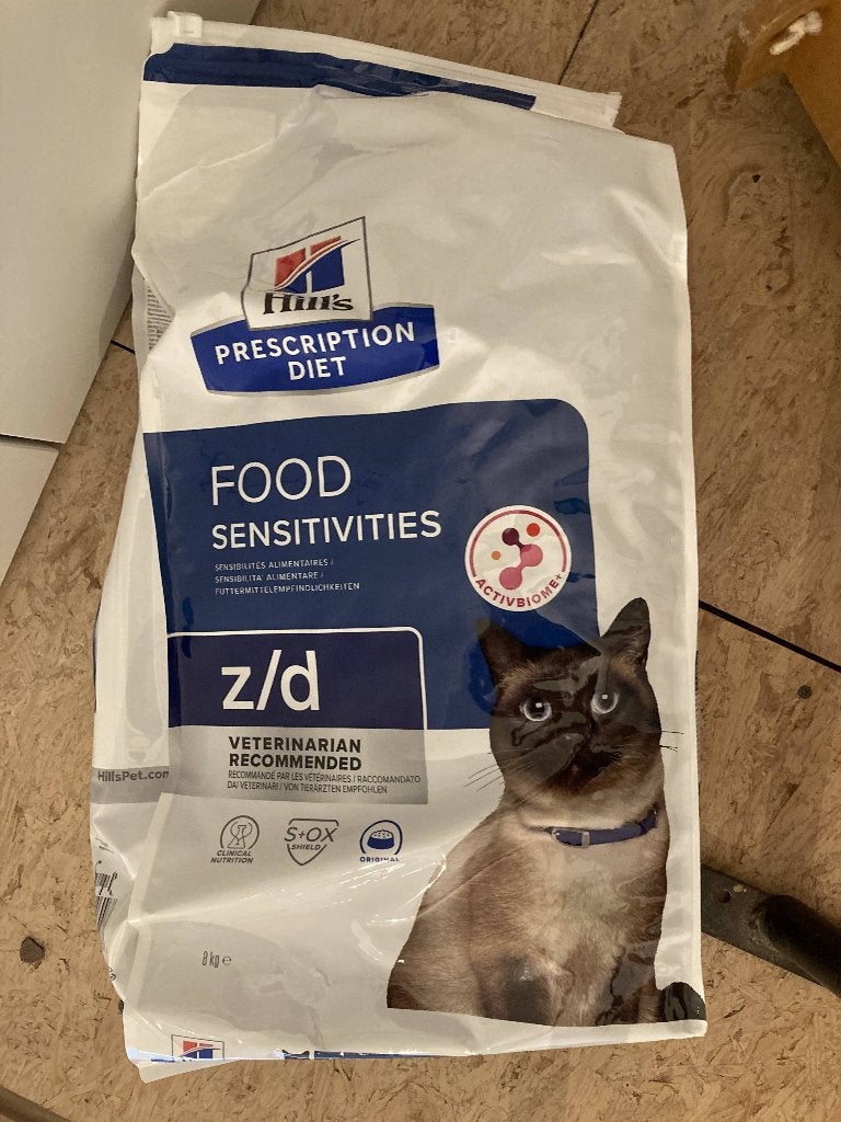 croquettes hill's food sensitivies z/d chat, Ophalen, Kat