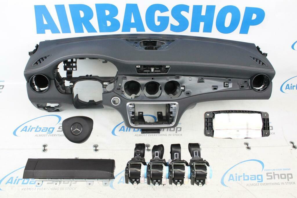 Airbag kit Tableau de bord couture Mercedes CLA Klasse C117, Enlèvement ou Envoi, Utilisé