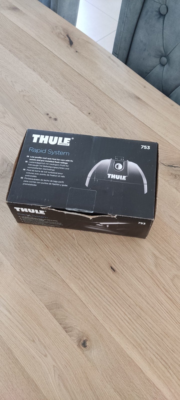 Thule Rapid System 753 + Thule Kit 4023, Autos : Divers, Porte-bagages, Enlèvement