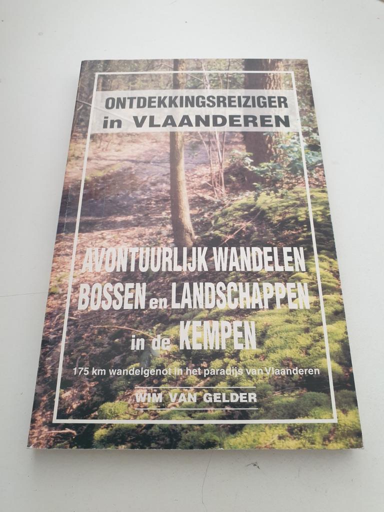 Ontdekkingsreiziger in VLAANDEREN 175 km wandelgenot, Wim van gelder, Fiets- of Wandelgids, Ophalen of Verzenden, Zo goed als nieuw