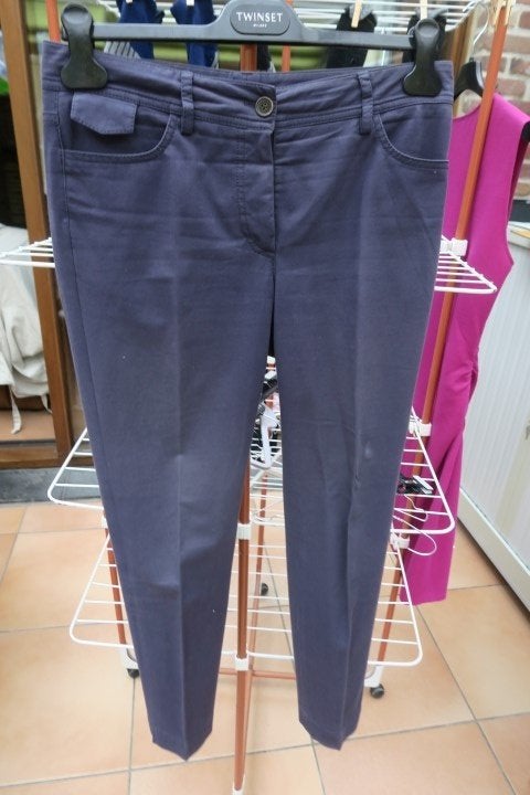 Broek blauw Gunex mt 38 (it 42), Kleding | Dames, Broeken en Pantalons, Maat 38/40 (M), Blauw, Gunex, Ophalen of Verzenden