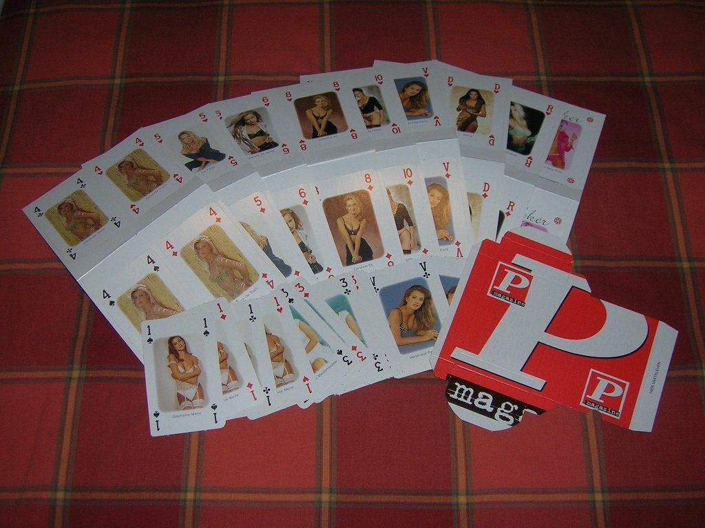 P-magazine kaartspel (3 stuks), Verzamelen, Ophalen, Nieuw
