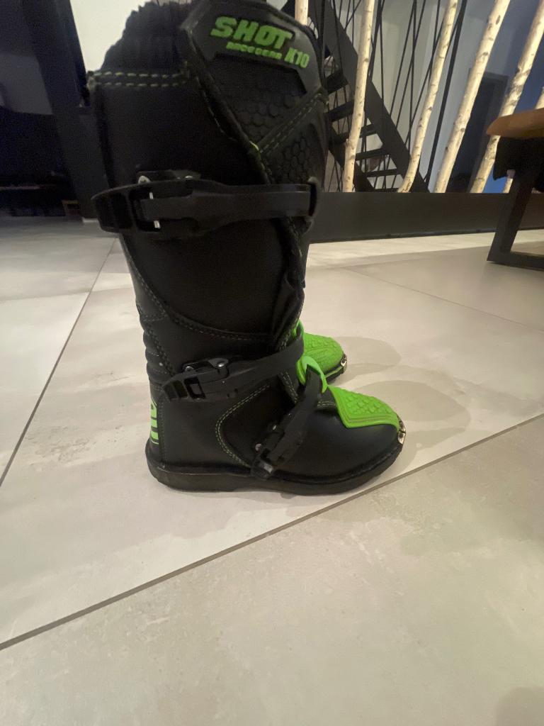 Bottes moto cross, Motos, Seconde main, Bottes, Enlèvement, Shot race gear k10