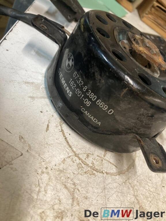 Koelventilatormotor BMW 5-serie E39  Diesel 12v 67328380669, Auto-onderdelen, Motor en Toebehoren, Gebruikt, Ophalen of Verzenden