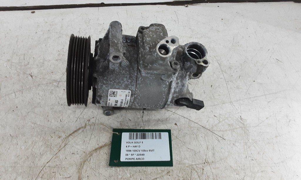 COMPRESSEUR CLIMATISATION Golf V (1K1) (5N0820803A), Utilisé, Volkswagen