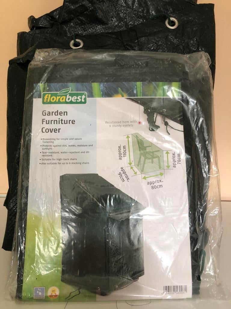 Hoes voor  6 tuinstoelen, Tuin en Terras, Ophalen, Nieuw, Kunststof