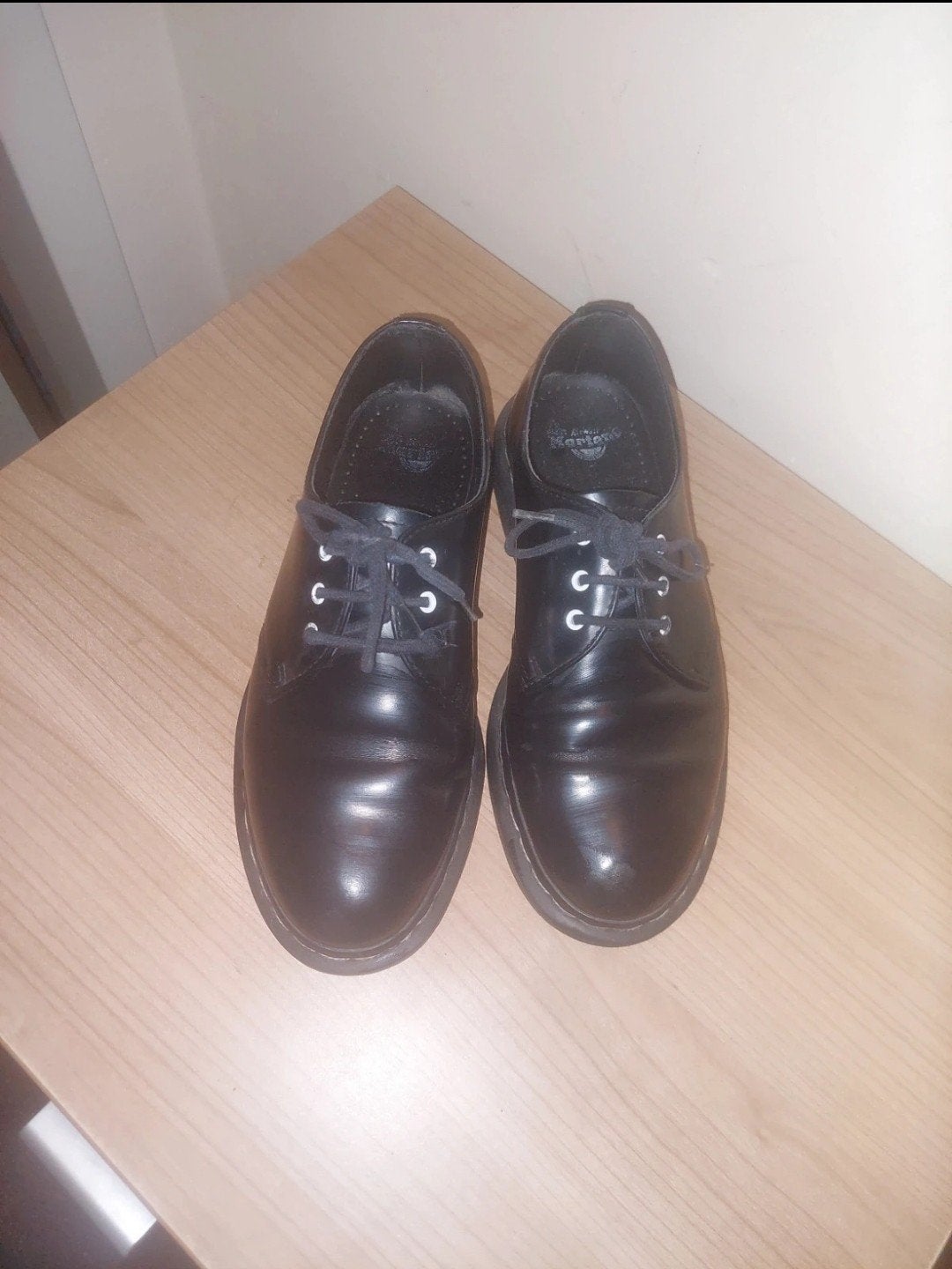 Dr Martens Oxford zwarte schoenen 37, Dr martens, Comme neuf, Sabots, Noir