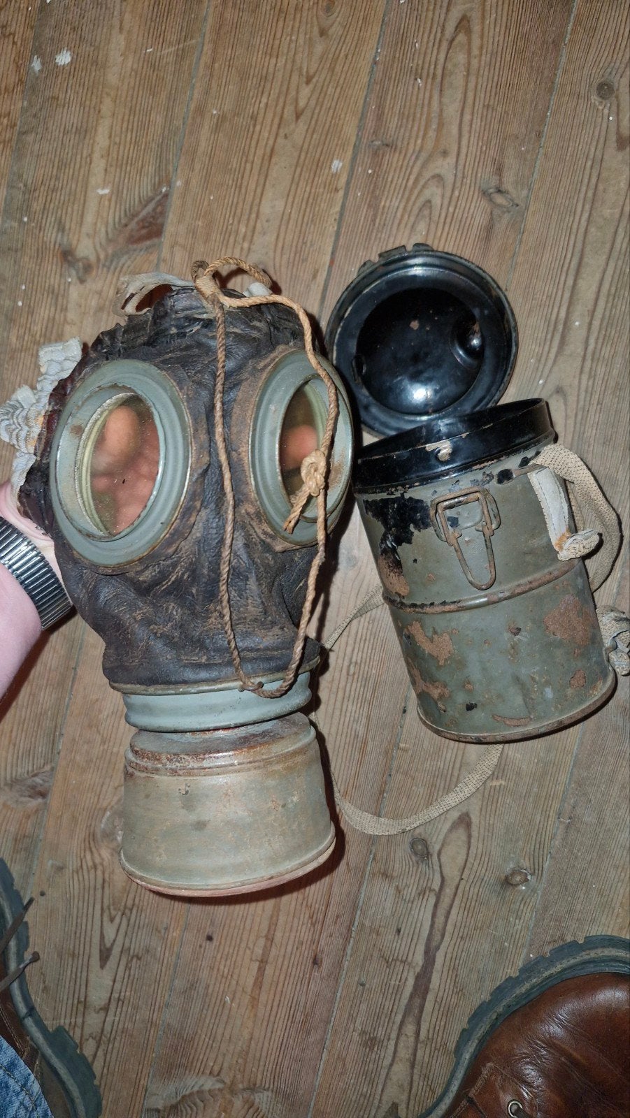 Masque anti-gaz allemand ww1, Enlèvement ou Envoi
