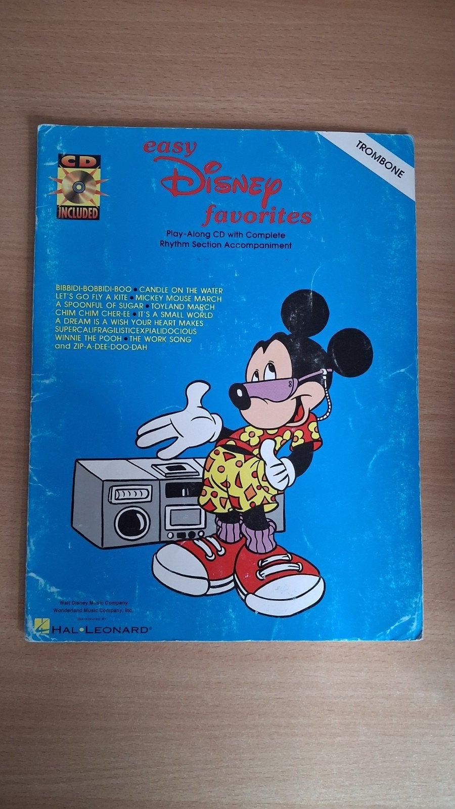 Trombone easy Disney favorites +cd, Boeken, Ophalen