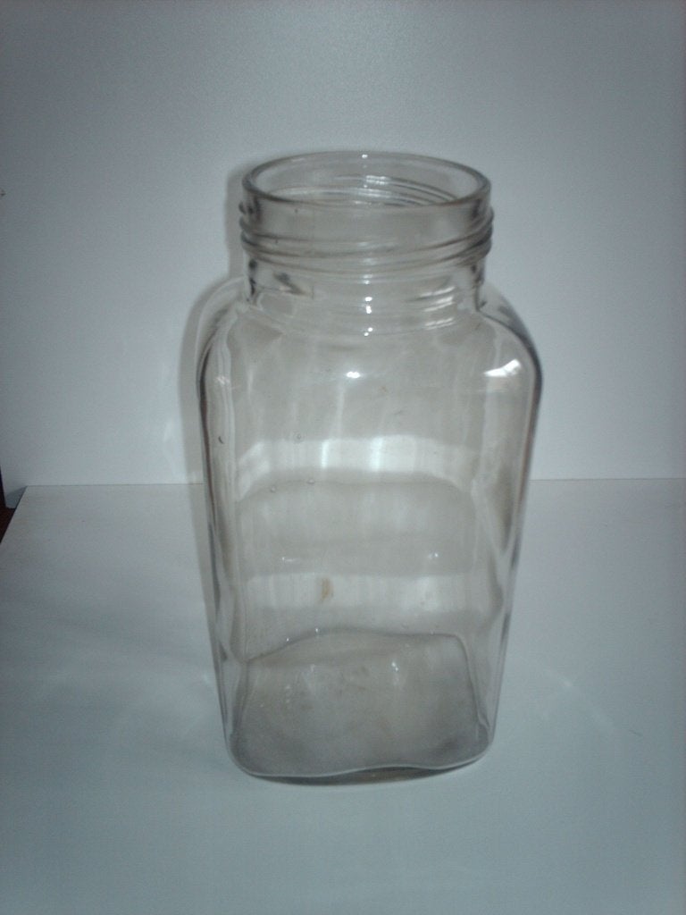 Grote bokaal, Ophalen, Transparant, 30 cm, Glas