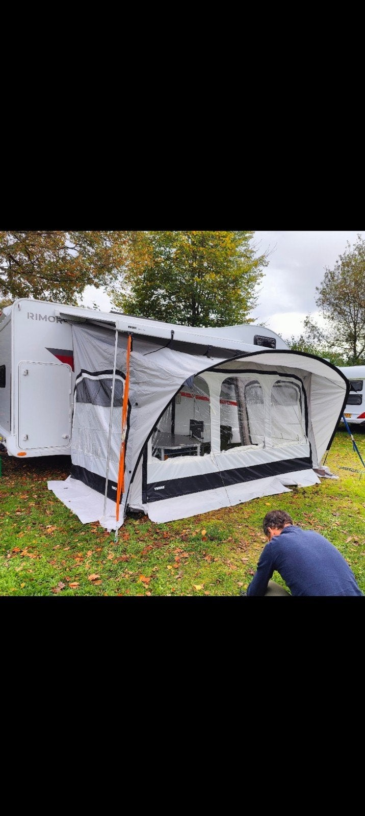 ​Thule QuickFit Luifeltent – Maat 360 XL | Slechts 3x gebrui, Caravans en Kamperen, Ophalen, Thule