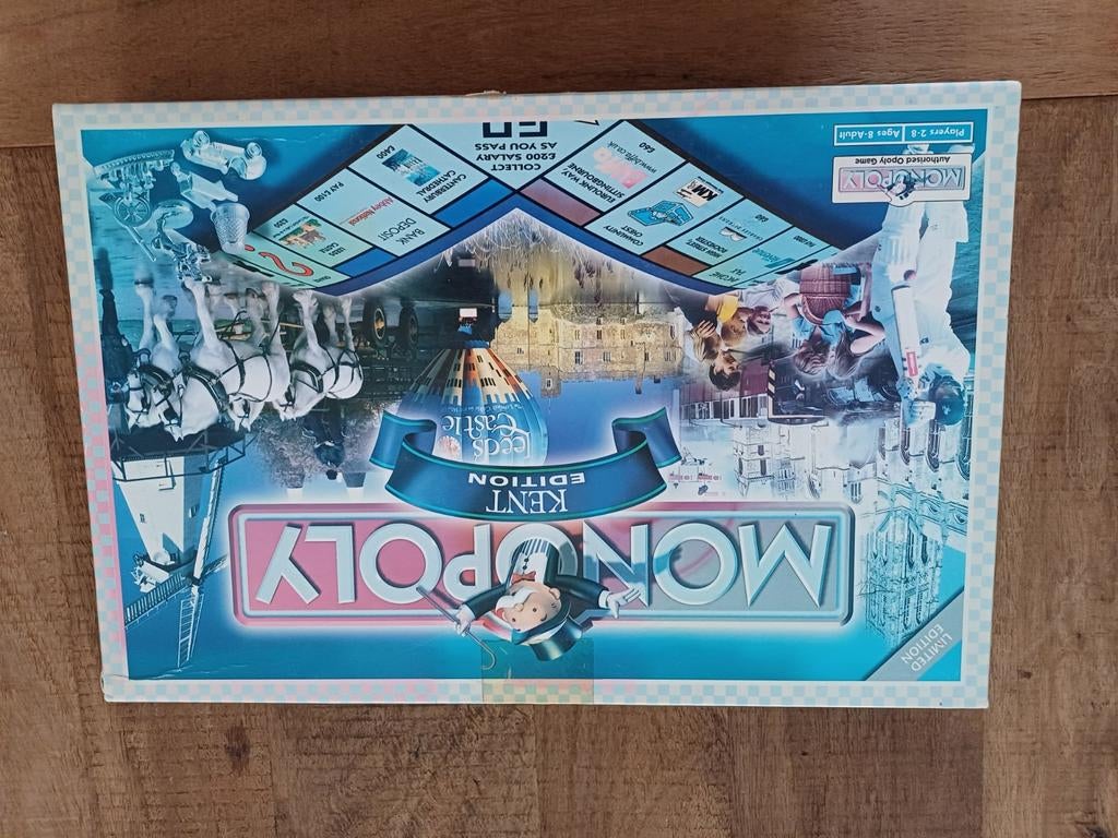 Édition Monopoly Kent, Enlèvement ou Envoi