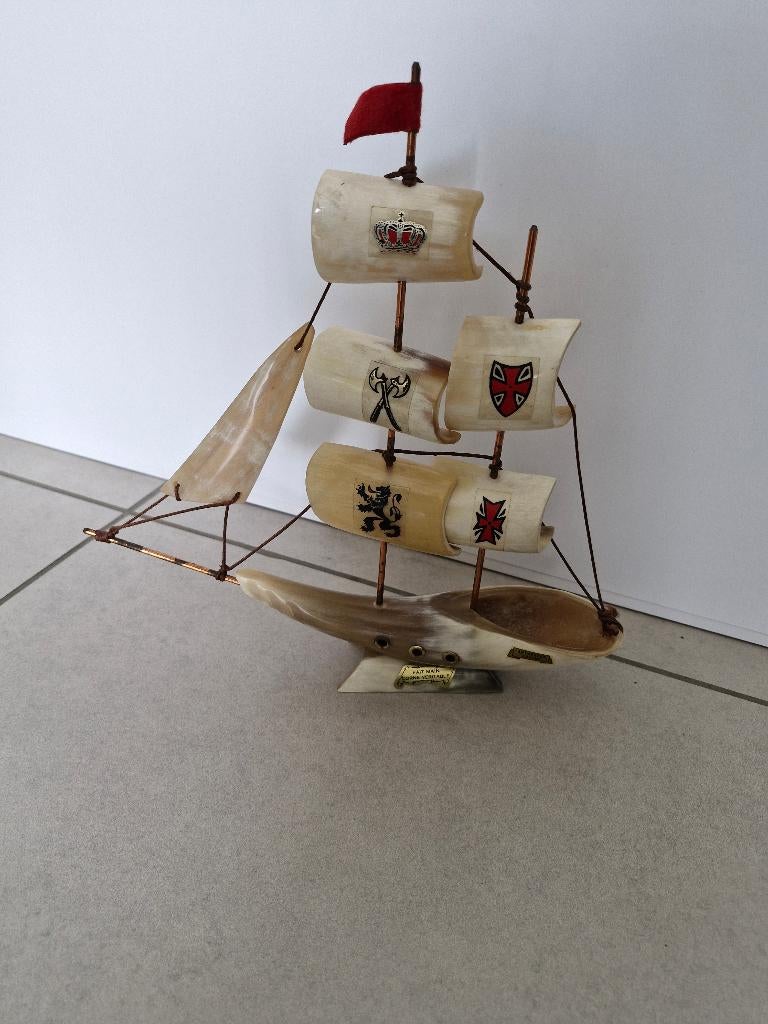 handgemaakte boot in hoorn - Antwerpen, Antiek en Kunst, Verzenden