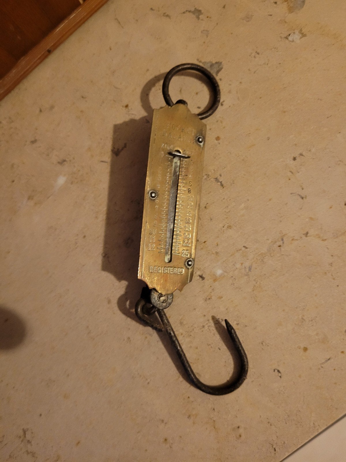 Antique Pocket balance, Enlèvement ou Envoi