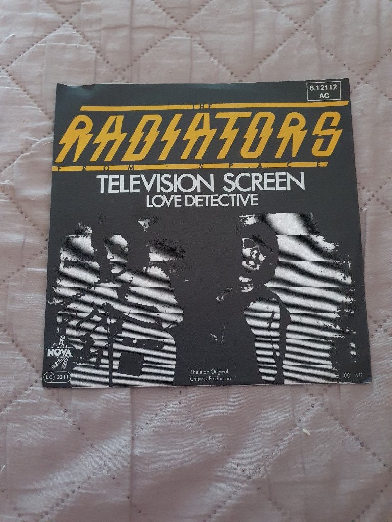 S - The Radiators From Space – Television Screen - 1977, 7 inch, Ophalen of Verzenden, Zo goed als nieuw, EP