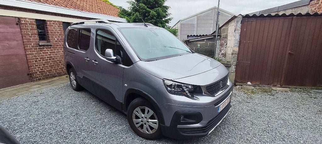 Peugeot Rifter 7zit, Autos, Argent ou Gris, Achat, 7 places, Noir