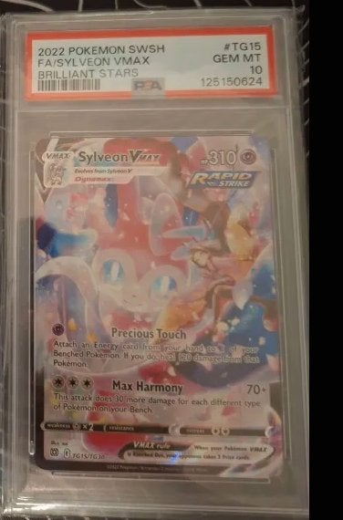 Sylveon vmax tg15, Ophalen, Zo goed als nieuw, Losse kaart
