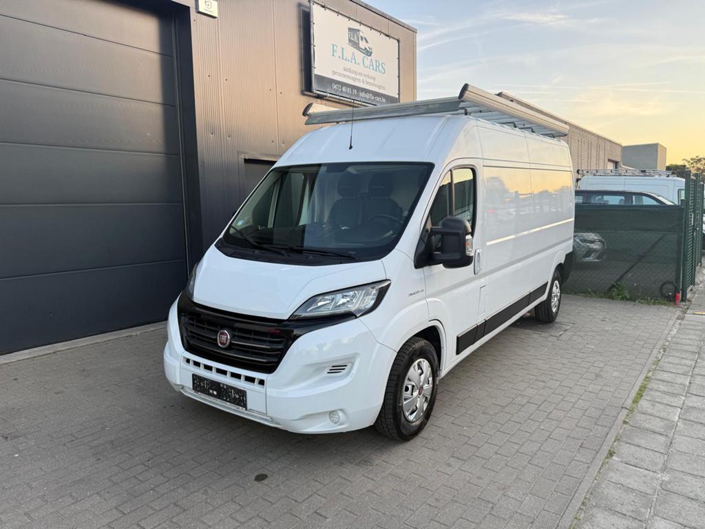 FIAT DUCATO 2.3D BJ2020 L3 H2 EURO6D CAMERA AIRCO 160PK FULL, Achterwielaandrijving, USB, Euro 6, 4 cilinders