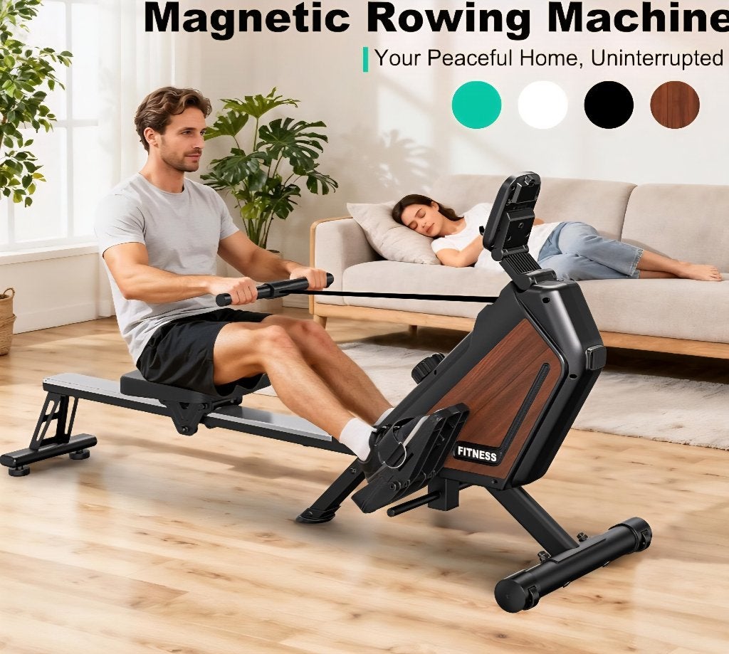 Roeimachine Vowvit, Sports & Fitness, Appareils de fitness, Rameur, Comme neuf, Enlèvement, Métal