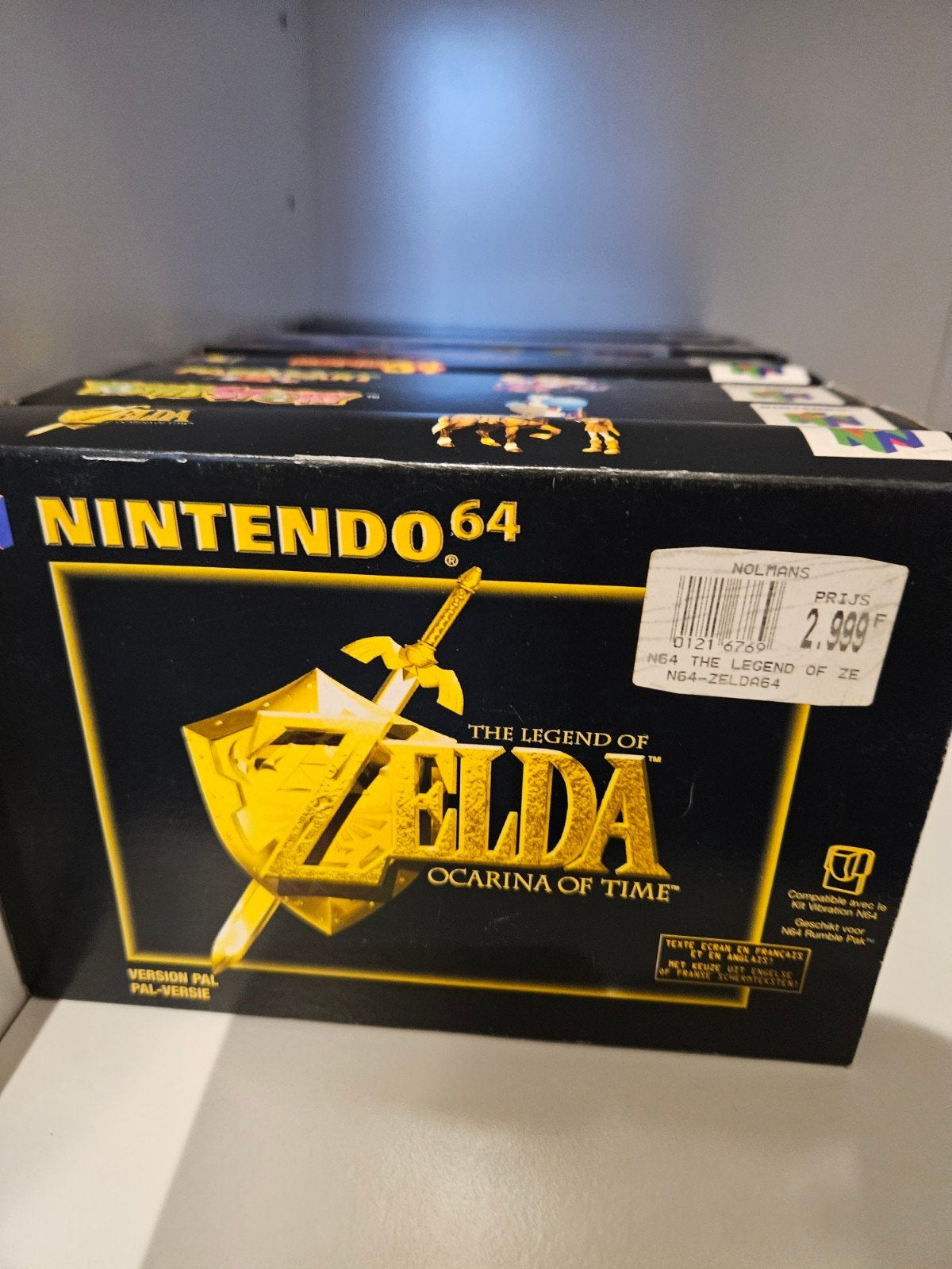 Zelda Ocarina of Time Nintendo 64 PAL EUR CIB compleet, Games en Spelcomputers, Games | Nintendo 64, Ophalen, Gebruikt