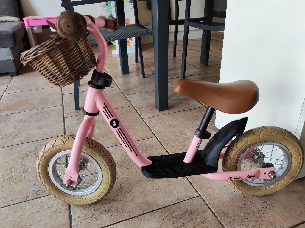 Loopfiets voor meisjes, Kinderen en Baby's, Speelgoed | Buiten | Voertuigen en Loopfietsen, Gebruikt, Loopvoertuig, Ophalen