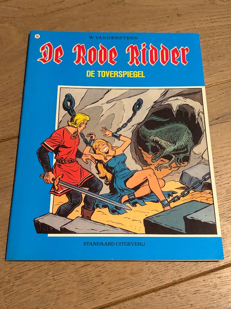 De Rode Ridder - 58 - De toverspiegel, Eén stripboek, Ophalen of Verzenden, Gelezen, Willy Vandersteen