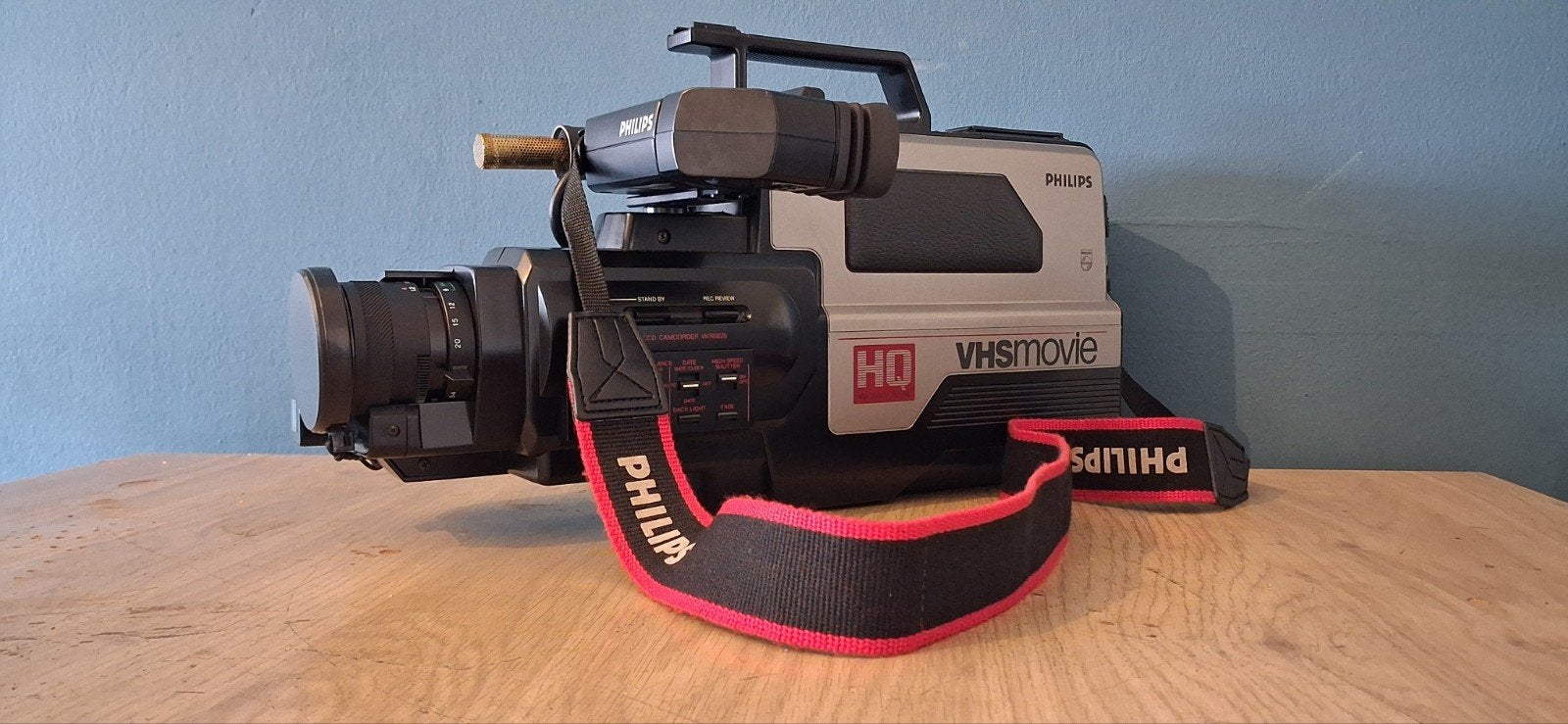phillips vkr 6820 vhs videocamera, Enlèvement, VHS ou SVHS, Caméra